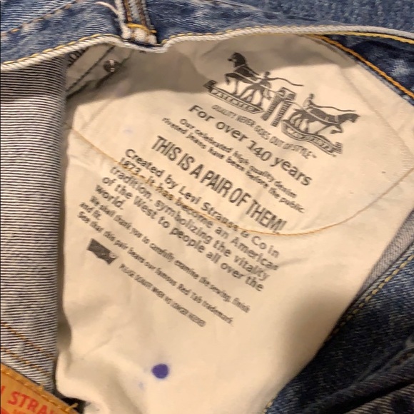 Levi’s Men’s 505 Jeans 34x34 - brand new - Picture 5 of 5